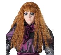 Peluca De Halloween Para Niña Muñeca Espeluznante Rubia Fresa 7020-109