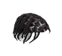 Peluca de hombre Sistema de cabello humano trenzado crochet for hombre, postizo, trenzas, tupé for Tupé para hombre