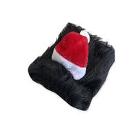 Peluca de leones para mascotas, sombrero de Papá Noel, disfraz de perro para fotos de Navidad, reuniones familiares, melena de león, gorra de Navidad