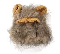 Peluca de Melena de Gato, Tocado con Orejas, Gorro de Melena de Gato Grueso y Divertido, Sesión de Fotos Suave y Esponjosa para Adultos (Colores mezclados)