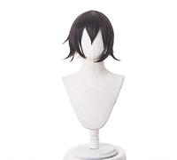 Peluca de mensajero Arknights Cosplay disfraz corto gradiente resistente al calor fibra pelo Perucas Anime pelucas para fiesta de carnaval de Halloween KUZW60845