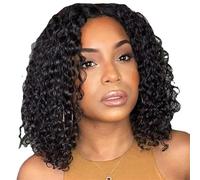 Peluca De Moda Europea Y Americana, Tocado, Peluca Afro Rizada Pequeña Africana, Corta Y Esponjosa Negra