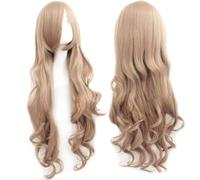 Peluca de moda para uso diario, 1 metro, pelo largo y rizado universal, 100 cm, pelo largo y rizado, para todos los días, Harajuku, linda niña, 14 colores, peluca rizada con ondas grandes, color