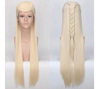 Peluca de moda para uso diario Cos Wig King Game Glory Houyi Elf King Hobbit Thrandil Pale Golden Beauty Tip