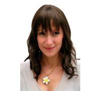 Peluca de Mujer Braun Ondulado hasta los Hombros Rizada Puntas Flequillo 3020-8