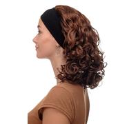 Peluca de Mujer Chumbe Voluminoso Rizos Braun Marrón Cobre BRO-704-30