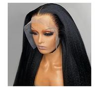 Peluca de Mujer Peluca for el cabello for mujeres Librillas naturales Kinky Long Long Afro Hair Wig Pelucas de Mujer Pieza de Pelo(22inches)