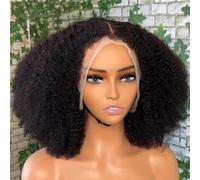 Peluca De Mujer Rizada, Cubierta Falsa, Peluca De Párrafo Breve, Peluca Afro Rizada, Pelucas Afro Rizadas Para Mujeres Negras