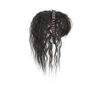 Peluca de mujer Simulación de cabello Flequillo Peluca Pieza Frente Banda para el cabello Flequillo Una peluca Relleno de cabeza Cubierta para el cabello Cabello blanco Pelucas para niñas Pelucas si