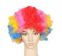 Peluca de payaso peluca de cabeza divertida pelucas rizadas pelucas de payaso pelucas cosplay Anime pelucas Halloween fiesta accesorios para unisex