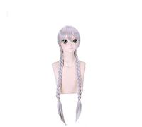 Peluca de película de anime Zootopia/Zootropolis Judy Hopfen Cosplay Peluca gris plata larga estilo trenza peluca de disfraz + peluca solo peluca