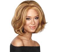 Peluca De Pelo Corto Europea Y Americana Peluca De Red Rosa De Alta Calidad