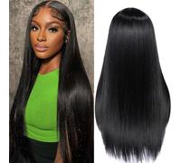 Peluca de pelo humano 4 x 4, pelo humano 4 x 4, pelo real recto, uso y sin pegamento, 180 Density Lace Closure Human Hair Wig Glueless Wig Human Hair With Baby Hair For Woman 40 cm