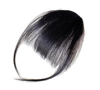 Peluca de pelo humano con clip para mujer, flequillo con clip, para mujer, para uso diario, hermanas, esposas, flequillo