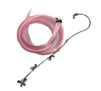 Peluca de pelo largo con gancho para la oreja, tinte para el pelo, sin agujero para la oreja, accesorio para pendientes con pelo largo