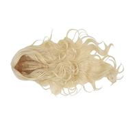 Peluca de Pelo Largo y Rizado para Mujer, Sintética de Onda Grande Simulada, Tamaño Ajustable, Adecuada para Mediana Edad y Ancianos, Varios Escenarios Aplicables