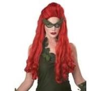 Peluca Disfraz Cabello Adulto California Costumes Hiedra Letal Roja