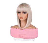 Peluca, El sueño del creador de tendencias: la peluca sintética artesanal con gorra completa: libera tu paleta única exquisitas combinaciones colores | Mejora juego estilo hoy