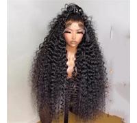 Peluca frontal de onda profunda suelta 13X6 Encaje 13X4 Pelucas rizadas sin pegamento de onda de agua para mujeres Peluca frontal de encaje cabello humano