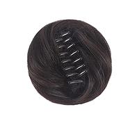 Peluca Head Catch Clip para la cabeza Paquete de de cabello natural femenino Peluca de paquete de cabello Bud Diademas Doradas (C, One Size)