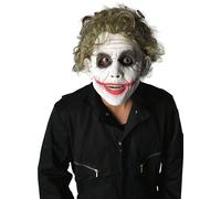 Peluca Joker oficial de Batman para adultos de Rubie's, talla única, amarilla, 1