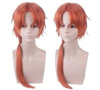 Peluca Kurai Akane Jibaku Shounen Pelucas de cosplay a prueba de tocador 65cm naranja Pelo sintético Hanako kun Ao I Akana Pelucas + Gorro de peluca Peluca Kurai Akane PL- 228