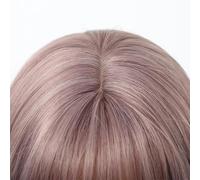 Peluca Larga Ondulada Morada Ombré Para Mujer, 29,5 Pulgadas, Rizada Y Con Flequillo, Sintética En Capas Resistente Al Calor Para Uso Diario.