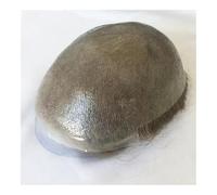 Peluca, Línea de cabello, sistema de reemplazo de bucle de Base de piel fina, cabello humano for hombres, peluquín, prótesis capilares, piezas de cabello for peluca for hombre, Cabello de tupé(Platin