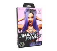 Peluca Manic Panic Amethyst Ombre Super Vixen - peluca morada con raíz negra