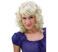 Peluca MÁRCHENHAFT ROMÁNTICA Rubia Rizada Media Largo 45