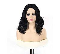 Peluca Mullida De Pelo Largo Europeo Y De Moda, Pelo Largo Y Rizado, Peluca De Pelo Largo Y Rizado, Peluca De Alambre Mate De Alta Temperatura