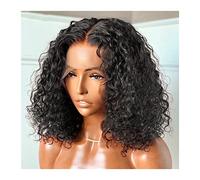 Peluca Ondulada De Agua Cabello Humano Bob Corto 13X1 4X1 T Parte Pelucas De Encaje Brasileño 8-14 Pulgadas Parte De Encaje Transparente Peluca De Cabello Humano Pelucas Grises Prearrancadas Para Muj