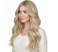 Peluca ondulada transpirable de 45,7 cm para mujer, cabello rizado y realista, para mujeres, madres, novias, estudiantes, eventos, bodas, oficina, fiestas