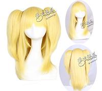 Peluca para accesorios a juego, modelado de rendimiento, dorado, 60 cm, doble cola de caballo, I Have Few Friends, peluca de anime Hasegawa Kobato 048