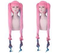 Peluca para accesorios a juego, modelado de rendimiento King Game Glory Angela Cos, peluca Mind Hacker Girl Hacker Tiger Clip