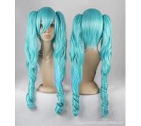 Peluca para accesorios a juego, modelado de rendimiento Miku Hatsune Miku Cos Hatsune, peluca con clip de boca de tigre, peluca de anime 177