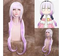Peluca para aumentar el volumen del cabello después de la quimioterapia Kobayashi Dragon Maid Full Protagonist Cos Wig Kobayashi Nursery Kangna Favna Cos Peluca Color: Irma