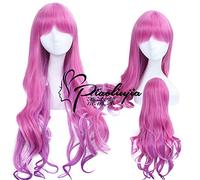 Peluca para aumentar el volumen del cabello después de la quimioterapia, peluca cálida y cálida en todo el mundo, Harajuku Wind Pink Purple Rainbow Gradient Afro 355