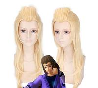 Peluca para boda, tiro, pasarela, entrevista, Cos, peluca Qin Shiming Xiang Shaoyu, modelo dorado, peluca de anime 223