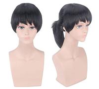 Peluca para boda, tiro, pasarela, entrevista, cosplay, peluca Zhang Chulan Guoman estilo anime de un solo hombre