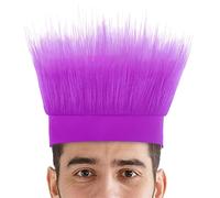 Peluca para cabello loco, diadema peluda para disfraz de disfraces, diadema cómoda, diadema para accesorios alentadores para niños, adolescentes y adultos