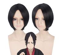 Peluca para carnaval, vida nocturna, club, fiesta, peluca de Osaki Nana Nana, pelo corto, lámpara fantasma negra, Toru Cos frío