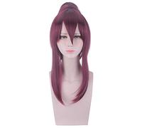 Peluca para combinar con ropa para disfrazarse de mascarada, peluca Cos K/Da Kda Idol Singer Akali Tiger Clip Style