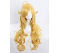 Peluca para COS Wig Home RWBY.Yang Xiao peluca larga de anime amarilla 004