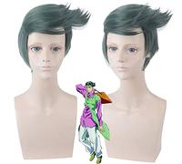Peluca para la extraña aventura de Jojo con la inmortal Kishibe Rohan cos