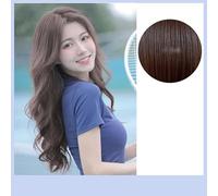 Peluca Para Mujer Con Pelo Largo Y Rizado Coreano, Ondas Grandes, Conjunto De Peluca Completa Esponjosa, Natural Y Realista