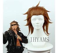 Peluca para pelucas Ihyams de anime Fate Apocrypha Sisigou Kairi, peluca de pelo sintético de 40 cm, para disfraz de fiesta de Halloween, pelucas para hombres, como se muestra en la imagen