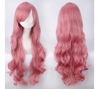 Peluca para ropa a juego para disfrazarse, cosplay, peluca de 80 cm de largo, rizado, estilo universal, rizado, pelo grueso, rizado, color Jf80-16