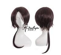 Peluca para ropa a juego para disfrazarse de mascarada, peluca Touken Ranbu California Kiyomitsu cola de pelo alargar cabeza de príncipe anime peluca 415