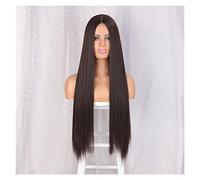 Peluca Peluca Sintética Peluca Larga Y Recta Para Mujer Pelucas De Cosplay Naranja Para Mujer Cabello Natural Resistente Al Calor Cabello Rubio Gris Pelucas Grises Para Mujer (Wl9352 6)